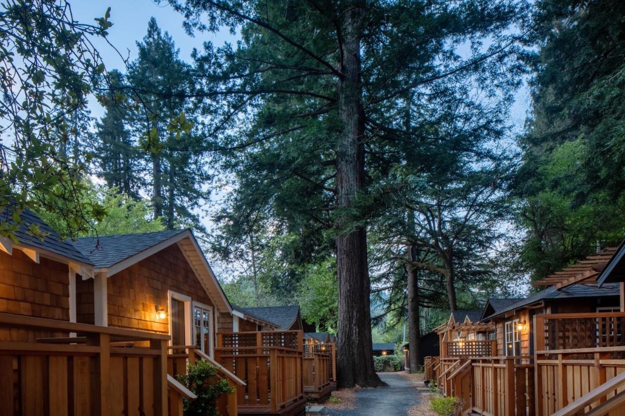 Dawn Ranch Hotel Guerneville Buitenkant foto